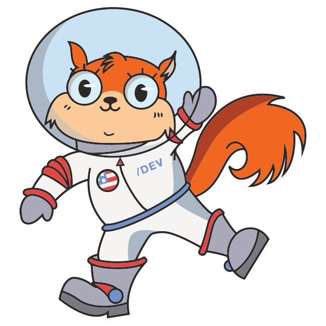 Squirrel mascot